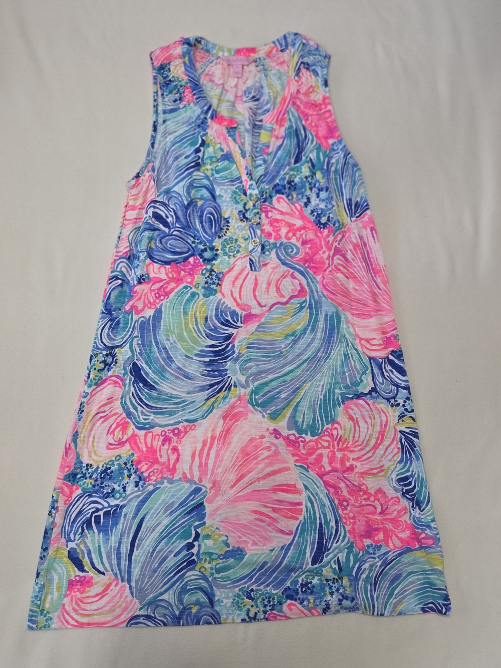 Lilly Pulitzer Sleeveless Maxi Dress in Pink, Blue, Green